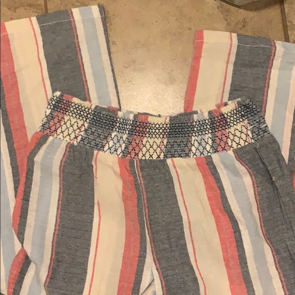 Striped Wide Leg Beach Pants - Picture 3 of 3